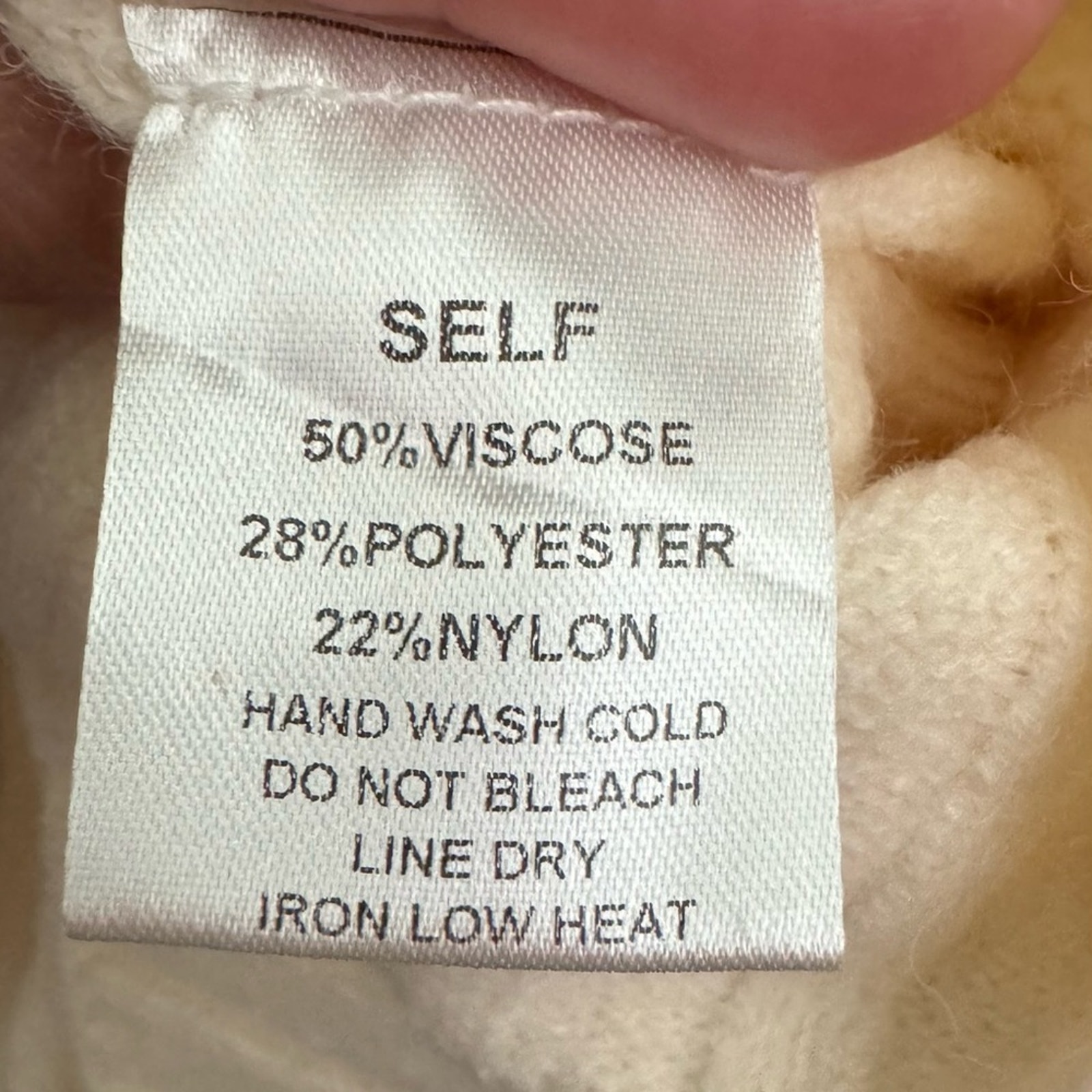 Rebdolls Beige Josephine Knit Asymmetrical Hem Midi A Line Dress Nwt Size Large — image 7 of 7